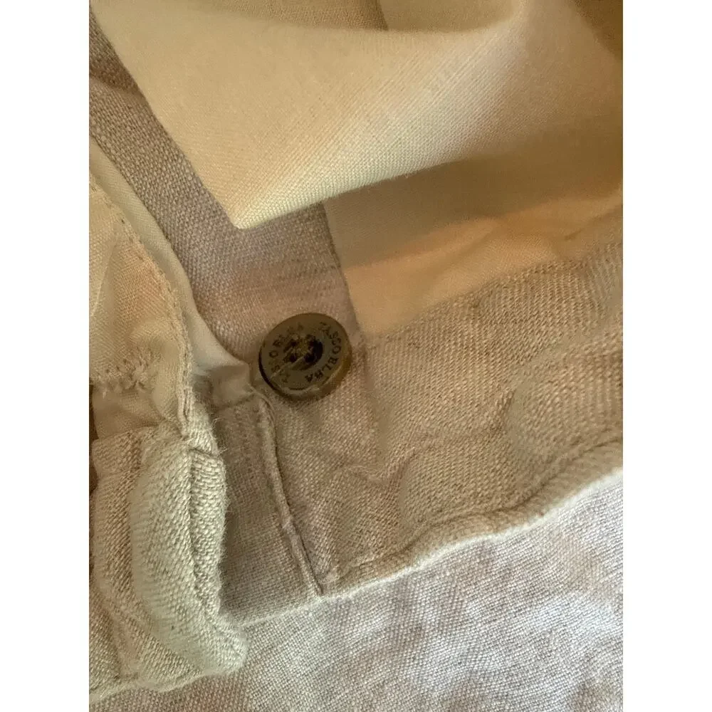 Tasso Elba 100% Linen Pants. 38/32